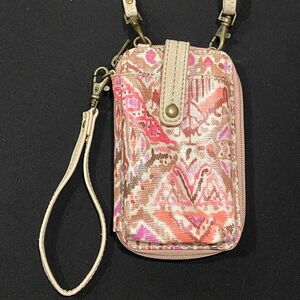~ New: Sakroots Crossbody Purse Salinas Smartphone Wallet Zip Pocket Bag, No Tag